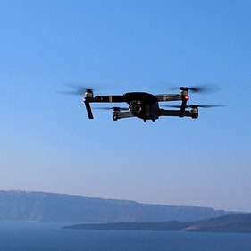 I droni in rampa di lancio