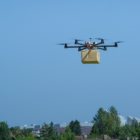 DRONES: PACKAGES BEFORE PEOPLE