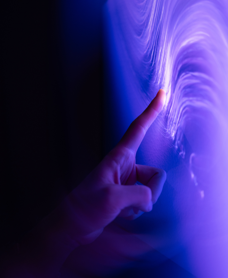 Photography of a road in the middle of a snow landscape with the moon in the sky.
