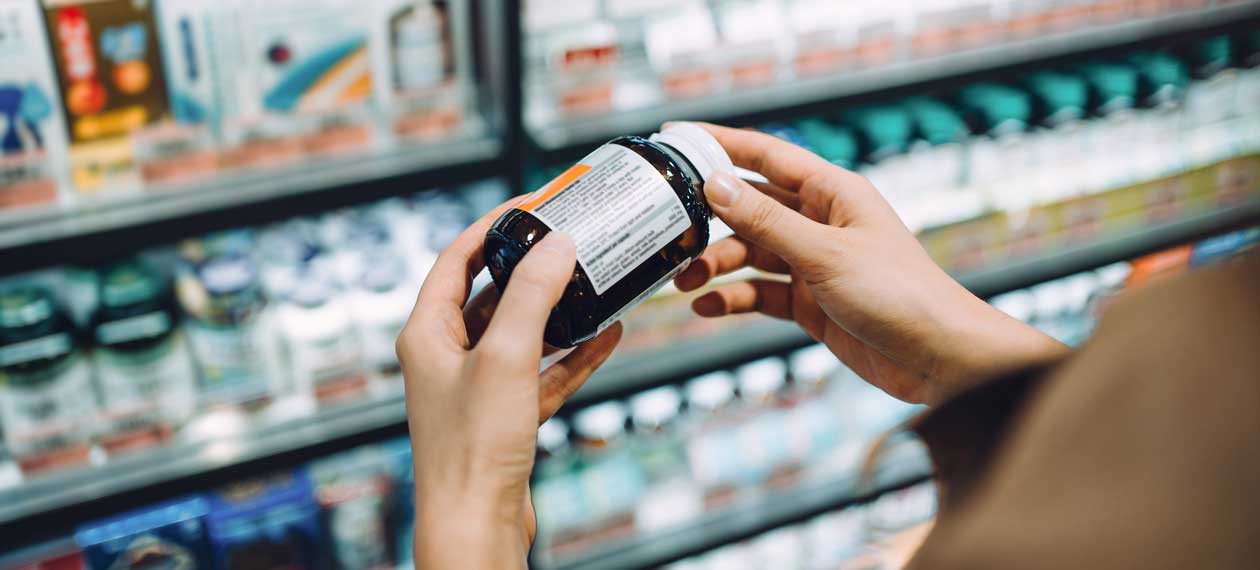 Three jars on a shelf